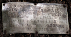 Tabulka v Ctěnickém háji